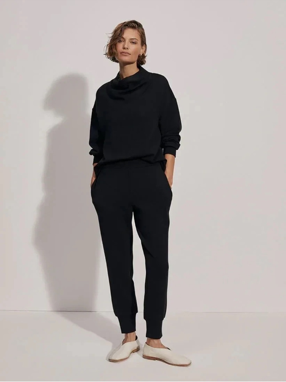 VARLEY Black Slim Cuff Pants Joggers Sweatpants XXS 25” Inseam NWT